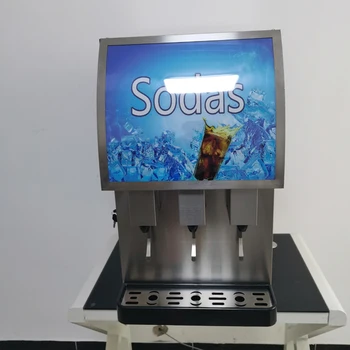 מסחרי קולה מנפק מסעדה משקה קר, המכונה להתאמה אישית אוטומטי שהופך את מכונת ממכר אוטומטית 3 טעמים